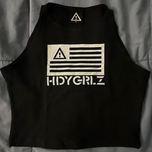 Flosstradamus crop top